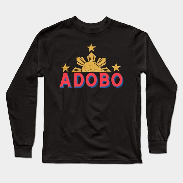 The Philippine Adobo / Pinoy Adobo Long Sleeve T-Shirt by ARTNOVA